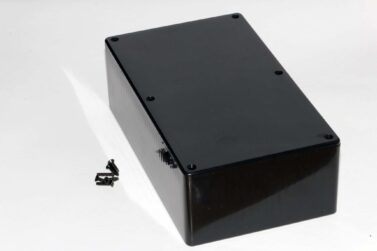ABS Enclosure, General Purpose, Black - 191x109x56mm (7.5x4.3x2.2in)