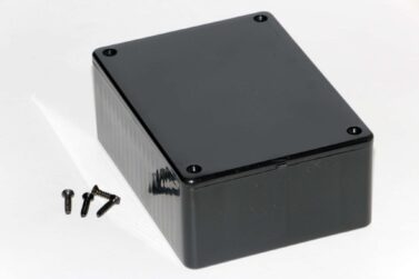 ABS Enclosure, General Purpose, Black - 109x81x41mm (4.3x3.2x1.6in)