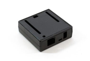 ABS Enclosure, Arduino Uno/Leonardo/Yun/M0 Pro, Black - 75x74x27mm (3x2.9x1.1in)