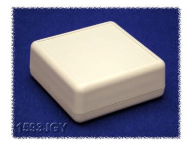 ABS Enclosure, Handheld Instrument, Gray - 66x66x28mm (2.6x2.6x1.1in)
