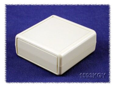 ABS Enclosure, Handheld Instrument, Removable Panels, Gray - 66x66x28mm (2.6x2.6x1.1in)
