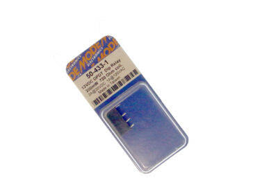 Relay, 12VDC, DPDT - 125VAC/1A, PC