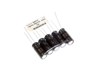 Capacitor, 1000uF/10V - Radial, 5/pk