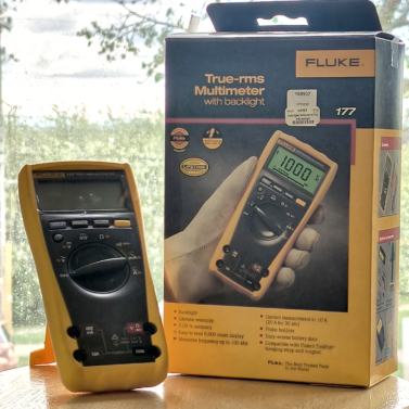 Fluke 177/ESFP Electrician's Digital Multimeter wi True RMS, Backlight