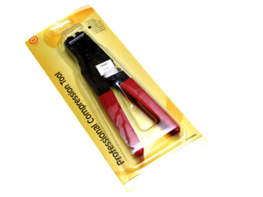Crimp Tool for Compression style Connectors - F connectors w/Ratchet