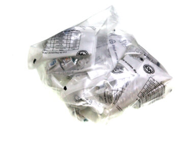RJ45 Keystone Jack, Tool-less, White, PKG 10