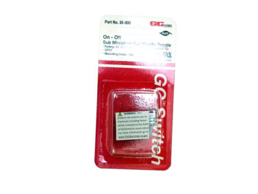 Switch, Submini, Panel - SPST, 3A 250VAC