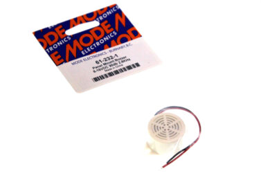 Buzzer, Panel Mt., Cont Buzz - 12VDC/400mA