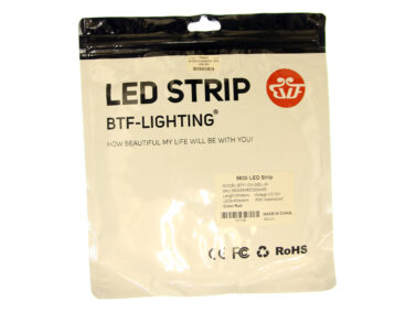 LED Strip Red - 60/M, 12VDC, IP65, PER METER