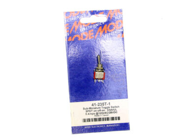 Switch Submini Toggle SPDT - on/off/on, 125VAC/5A, 28VDC