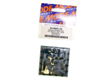 Rubber Feet - Square, Adhesive