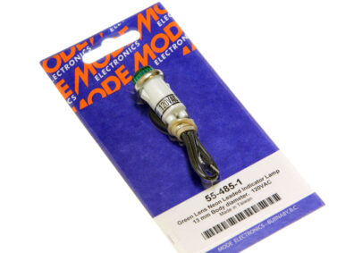 Neon Indicator, Green - 120VAC, Panel Mnt