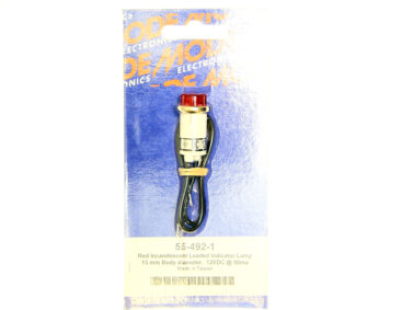 Indicator, Red - Incand. 12VDC/60mA
