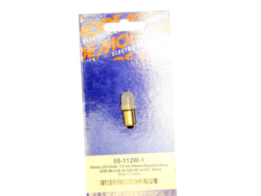 T3-1/4 Bayonet LED Replacement - White 24-32VDC/AC