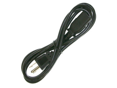 Computer Cable 18/3 - NEMA5-15P to IEC320-C13 socket, 6'