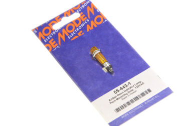 Neon Indicator - Amber, 120VAC