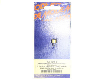Electret Microphone, Cartridge