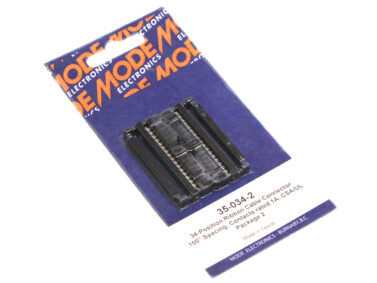 IDC Ribbon Connector 34 - 0.1" 2x17 Pos'n, 2/pk
