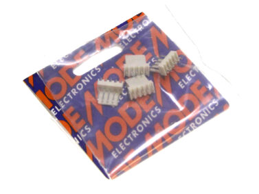 Header, 5-Pos'n, 0.1" - Tab, 4/pk