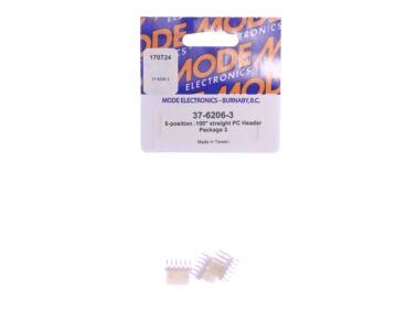 Header, 6-Pos'n, 0.1" - Tab, 3/pk