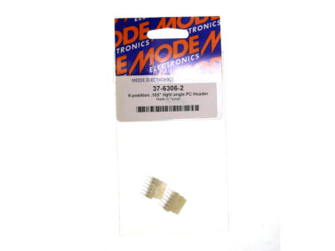 0.1" Header, 6-Pos'n - R/A, Key, 2/pk