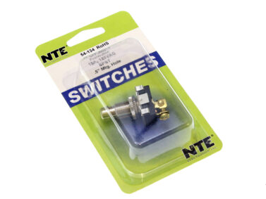 Switch, Pushbutton, Hvy Dty - 15A/125VDC, Screw Terminals
