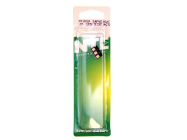 LED, White SMD PLCC - 30mA/900mcd, 3/pk