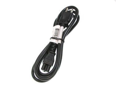3 Conductor - NEMA5-15P to IEC320-C5 socket, Black, 6ft
