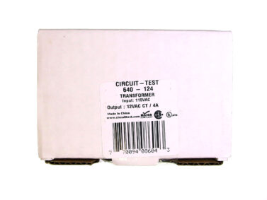 AC/AC Transformer - 115VAC to 12 VAC, 4A CT, Leads, Chassis mt