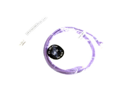CAT5e Crossover Cable - 6Ft Purple