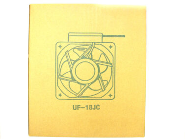 Fan 180x90mm, 115VAC, Plastic Impeller, Ball Bearing