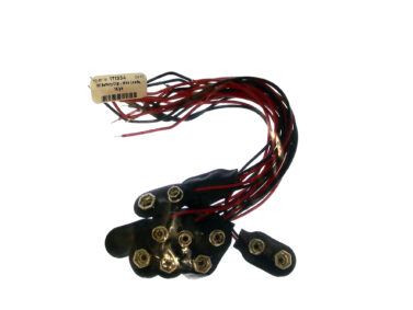 9V Battery Clip - Wire Leads, 10/pk