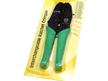 Crimp Tool, AWG8-16 - Ratchet, Adj, Gen Purpose