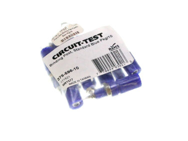 Heavy Duty Binding Post Plastic, Blue, Pkg/10