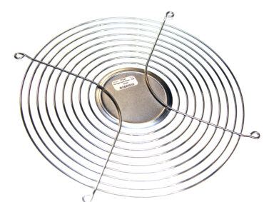 Fan Finger Guard 254mm - Metal - Chrome
