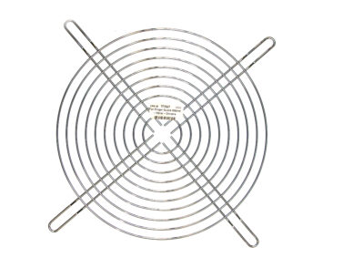 Fan Finger Guard 180mm - Metal - Chrome