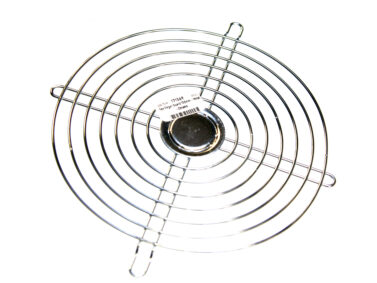 Fan Finger Guard 150mm - Metal - Chrome
