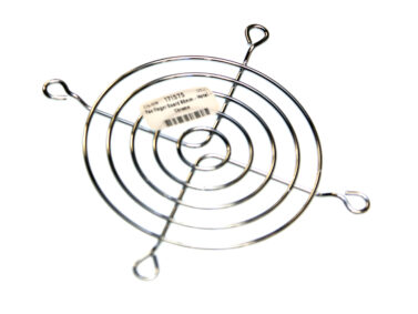 Fan Finger Guard 80mm - Metal - Chrome