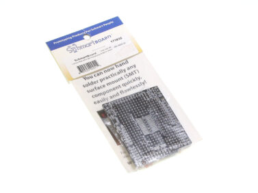 1.27mm Pitch SOIC Surface Mount Prototyping shield for Arduino (With Components)