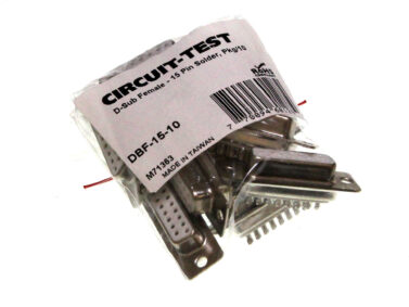 DB15 D-Sub Female - 15 Pin Solder, Pkg/10