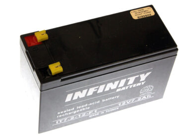 12V 7.2Ah SLA Battery - 5.9x2.6x3.7" - F1 Terminal (150x66x94mm)
