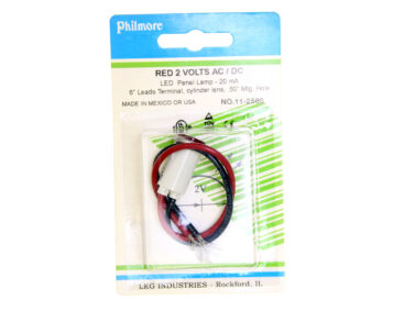 LED Indicator, diamond Lens - 2V RED