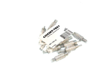 RCA Plug - Shielded w/ strain relief, 7mm, 10/pk