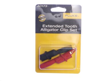 Fluke Alligator Clips Set, Slide-on 4mm Banana compatible