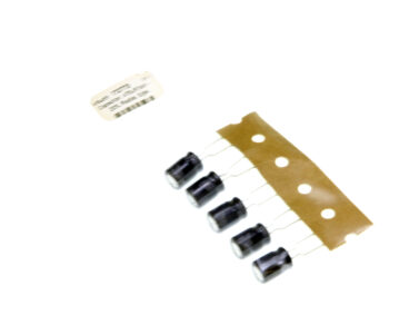 Capacitor, 470uF/16V - 20%, Radial, 5/pk