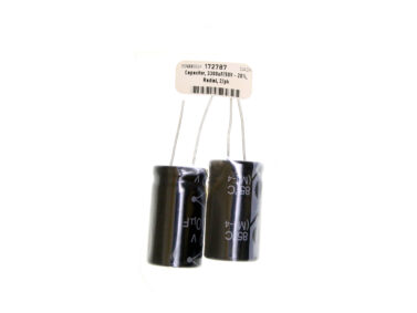 Capacitor, 3300uF/50V - 20%, Radial, 2/pk