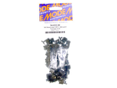 Strain Relief Bushing - 18/2, 0.1" Hole, 50/pk