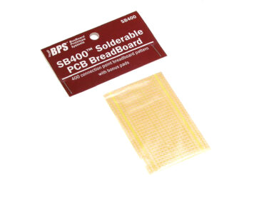 Solderable Breadboard - 48 x 76mm, 400 points