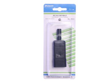 C13 inline male Power Receptacle