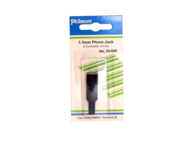 3.5mm 4 conductor headphone/Mic jack (In-line)